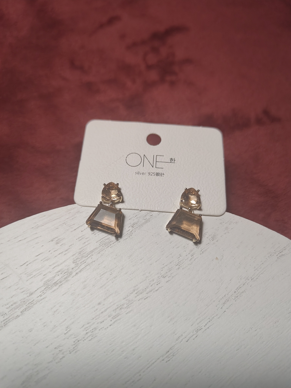 Champagne Earrings